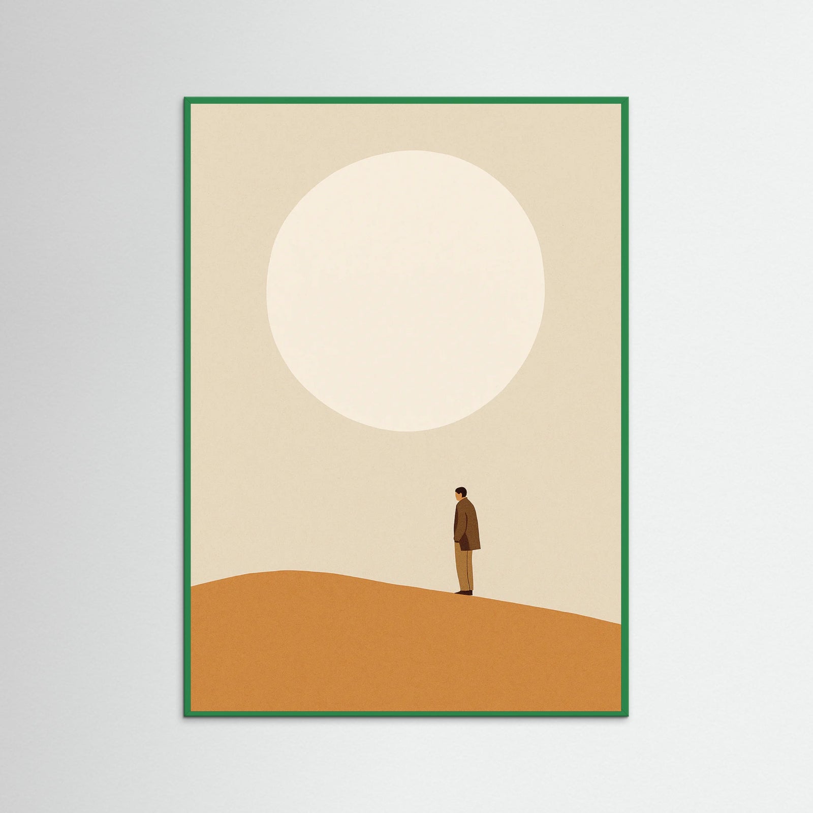 Green Wood Solitary Wanderer