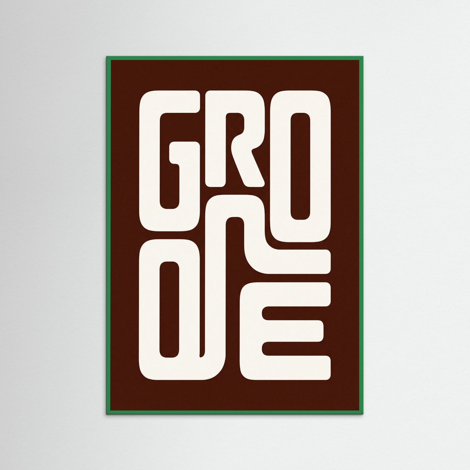 Green Wood Southern Typography
