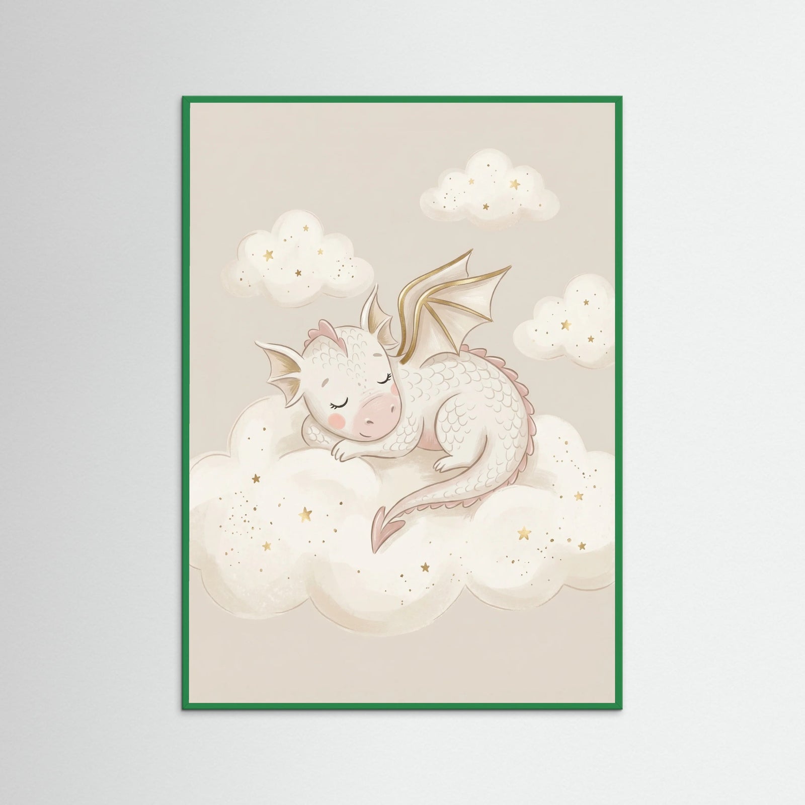 Green Wood Sparkling Unicorn Dream