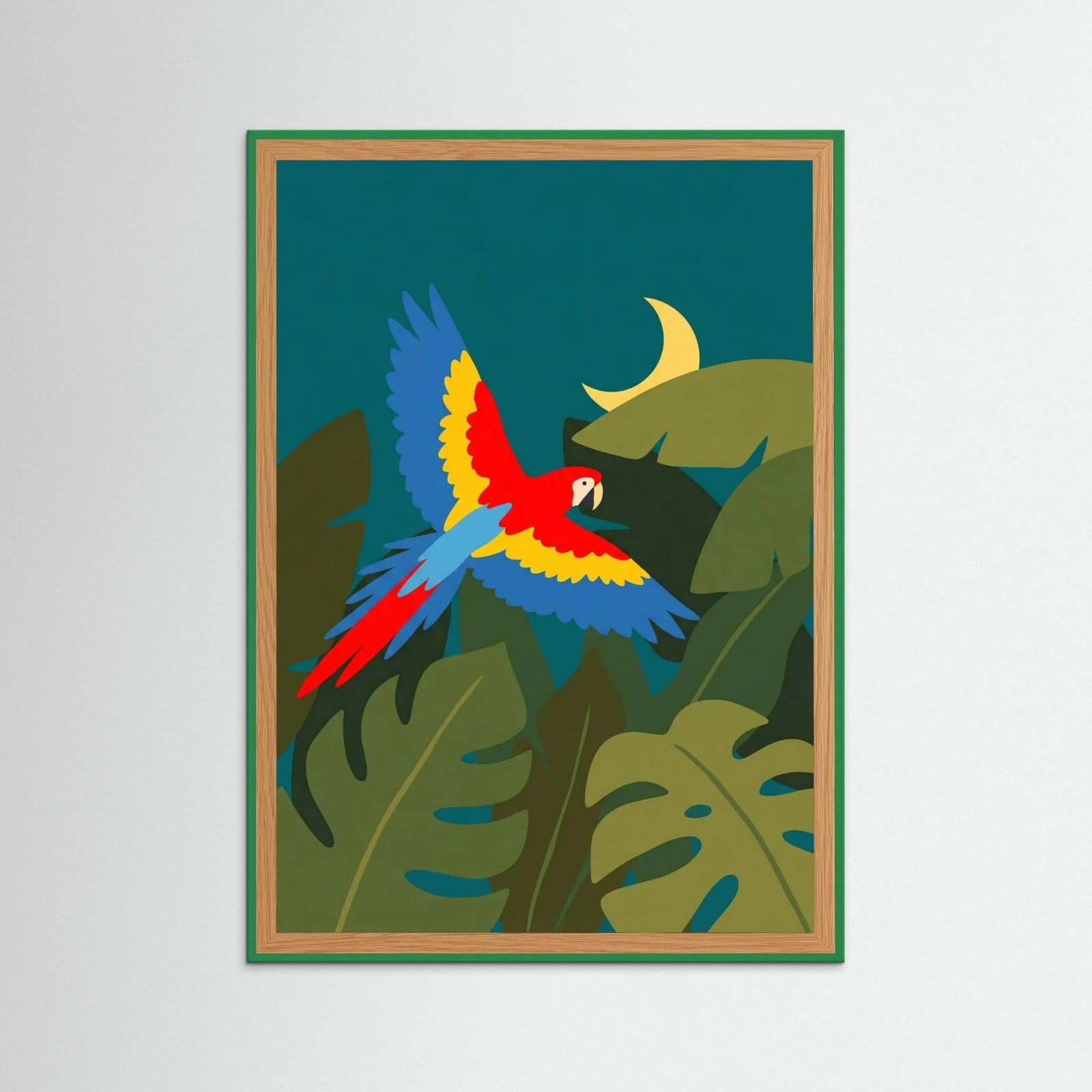 Green Wood Spotted Ascent