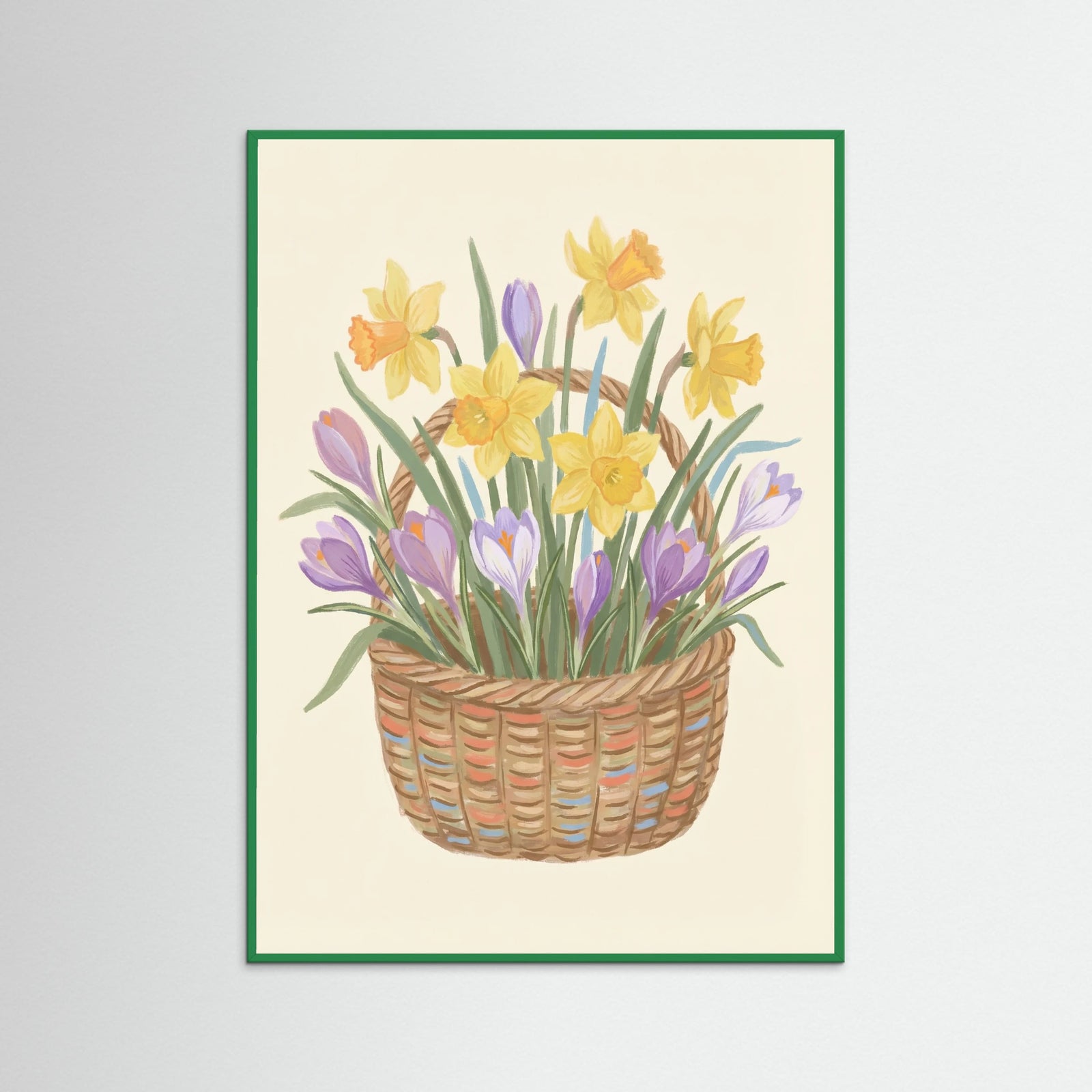 Green Wood Spring Bloom