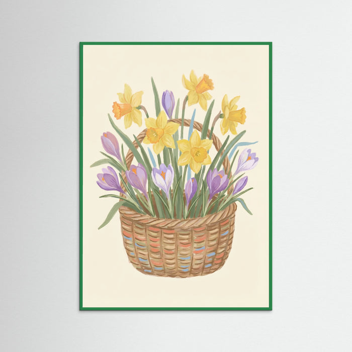 Green Wood Spring Bloom