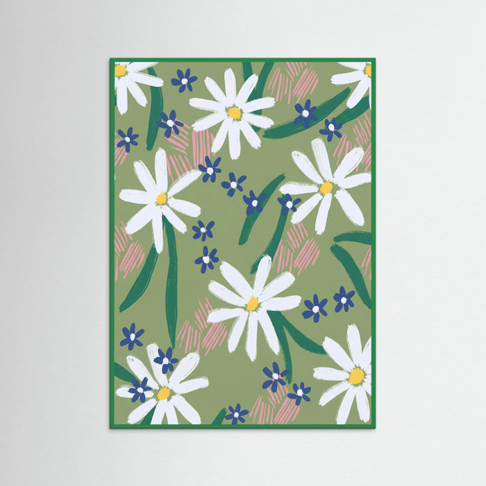 Green Wood Spring Meadow Flora