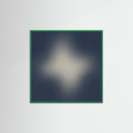 Green Wood Square Ethereal Blur