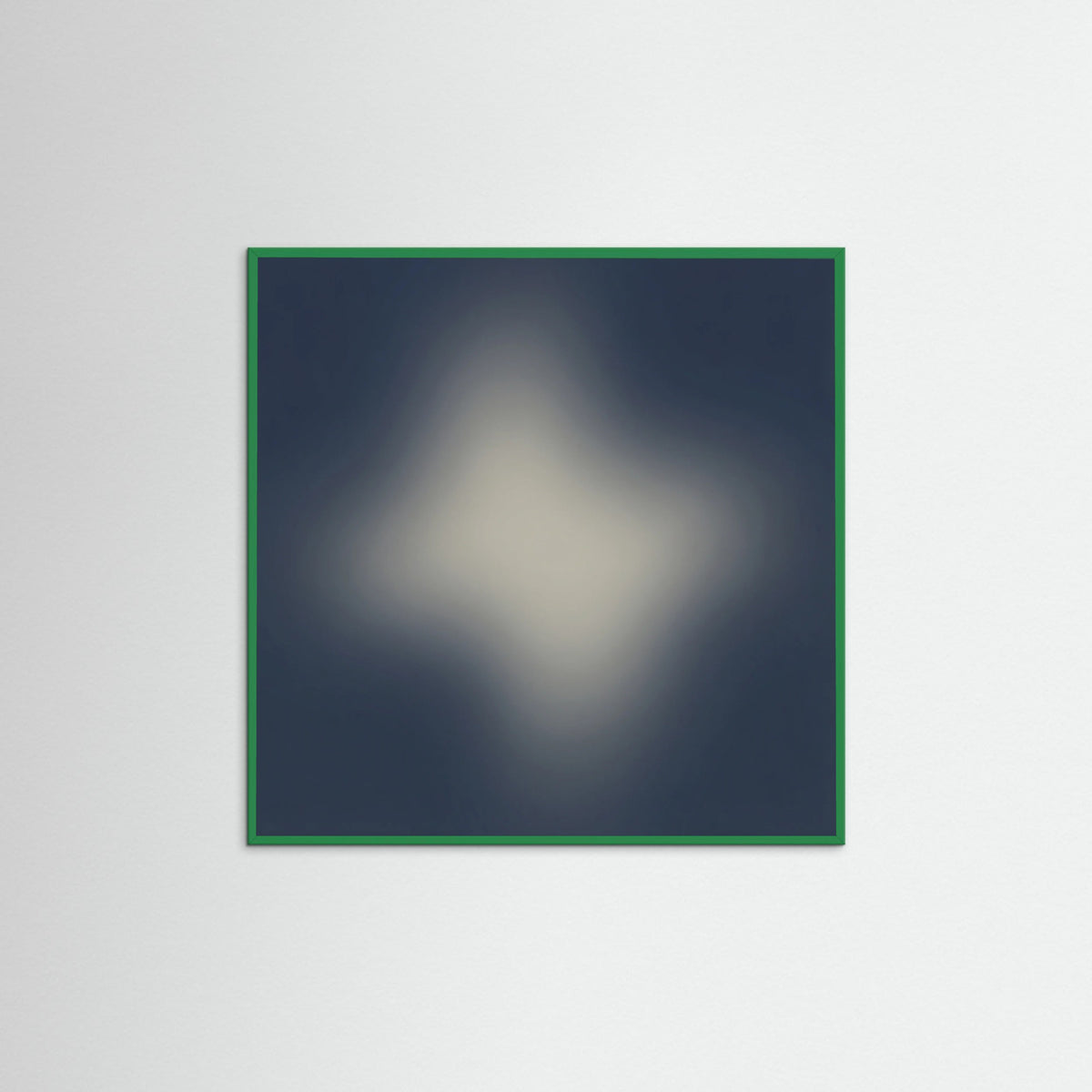 Green Wood Square Ethereal Blur