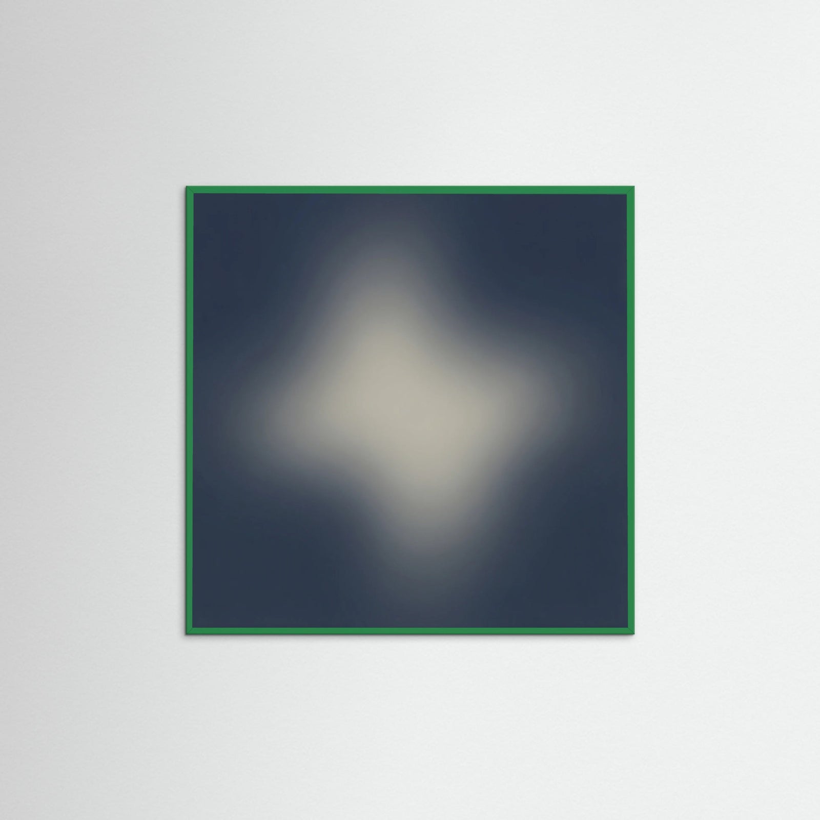 Green Wood Square Ethereal Blur