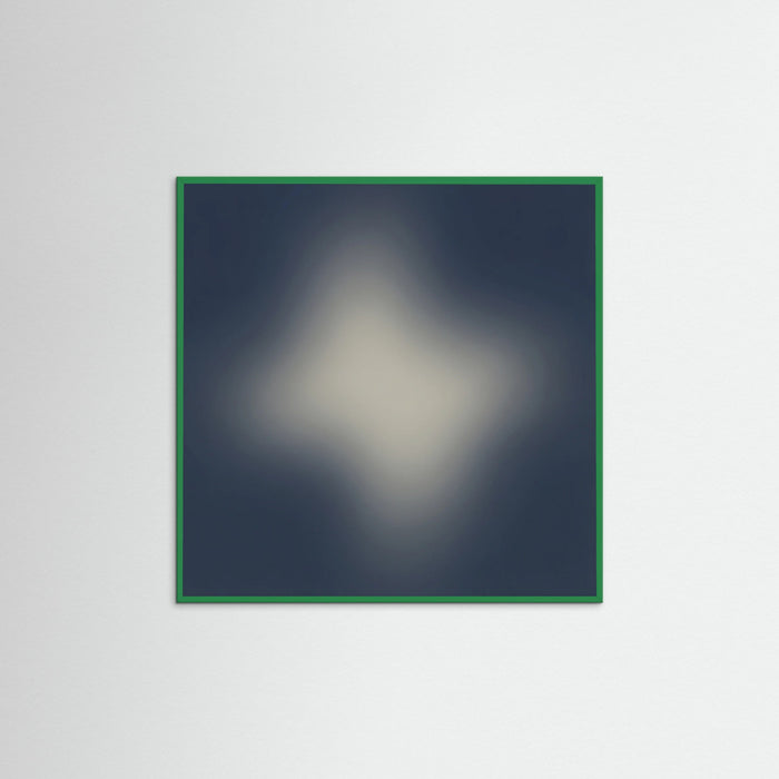 Green Wood Square Ethereal Blur
