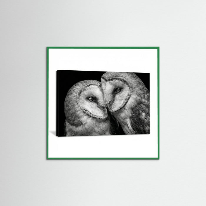 Green Wood Square Feathered Connection