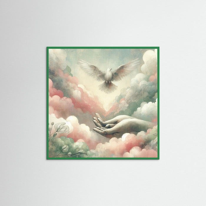 Green Wood Square Flight Dream