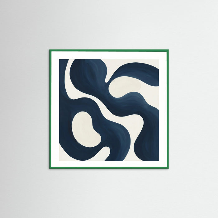 Green Wood Square Fluid Abstraction