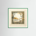 Green Wood Square Gentle Spirit