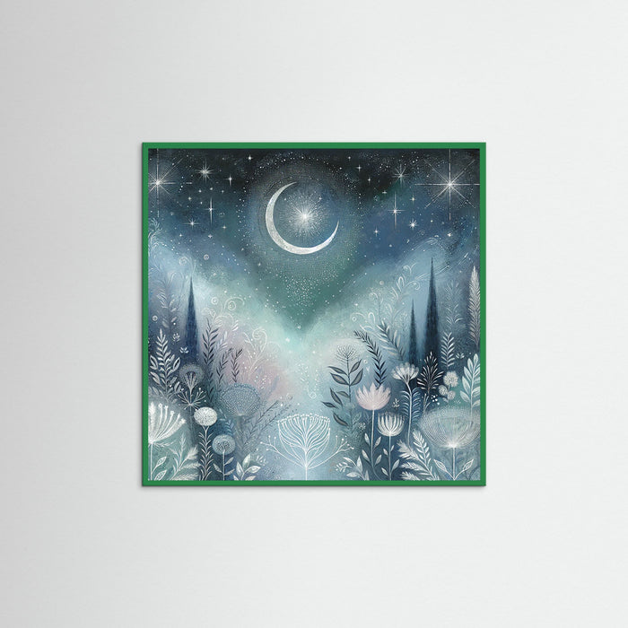 Green Wood Square Lunar Garden