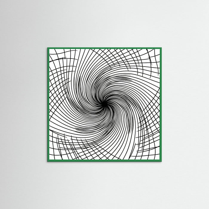 Green Wood Square Rhythmic Grids