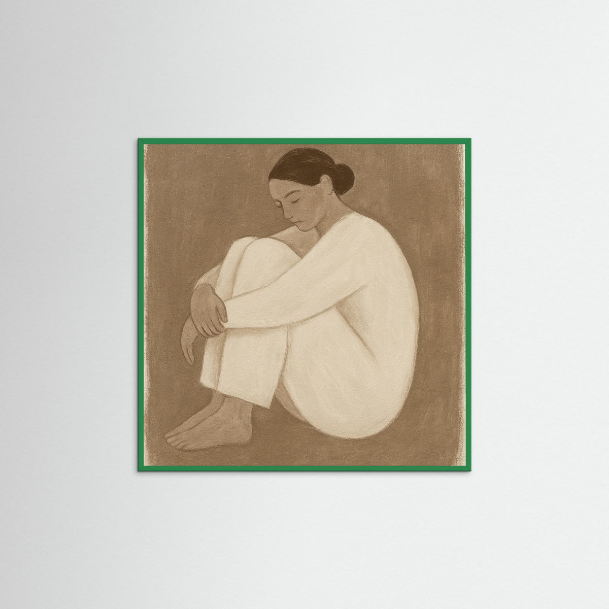 Green Wood Square Solitude