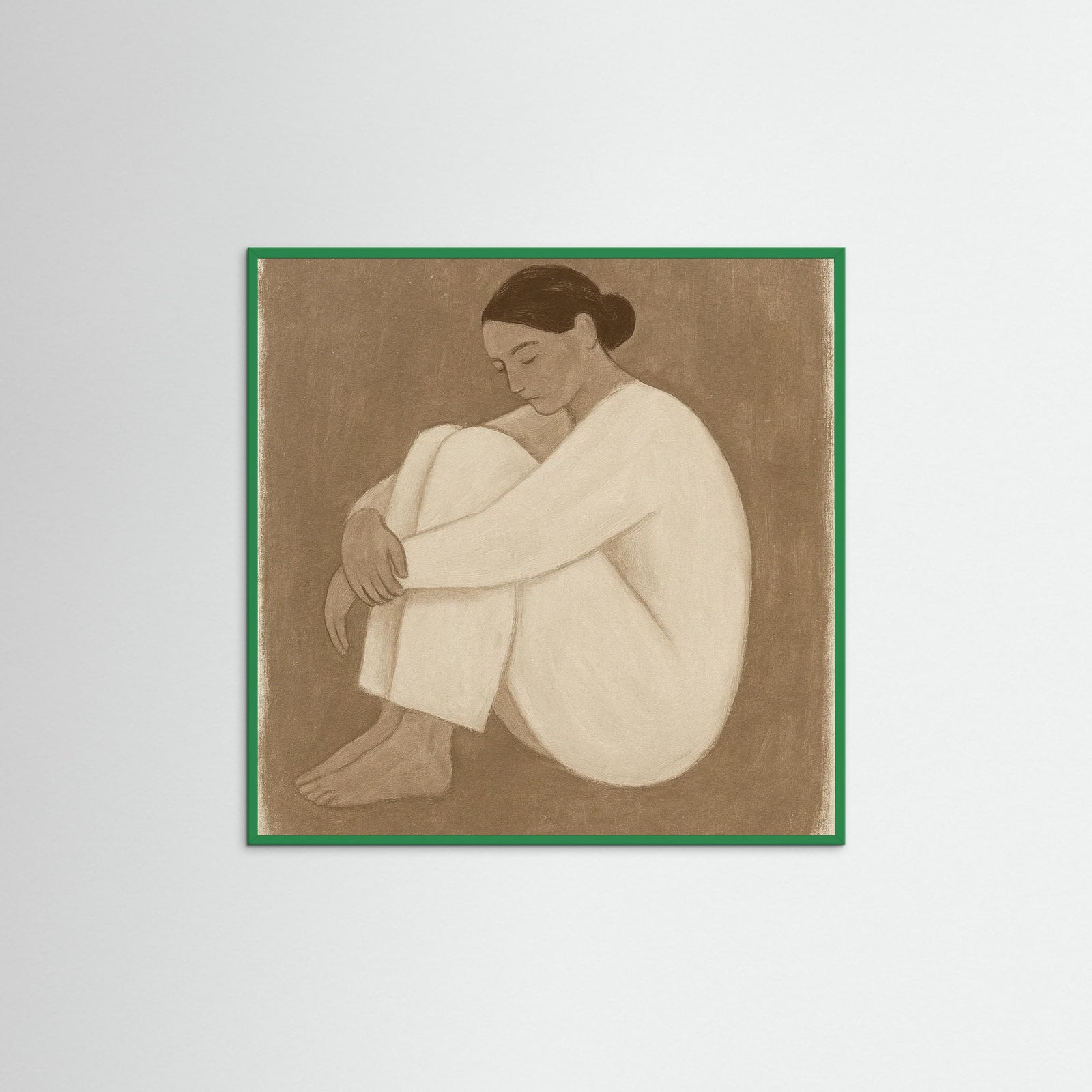 Green Wood Square Solitude