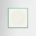 Green Wood Square Subtle Rhythm
