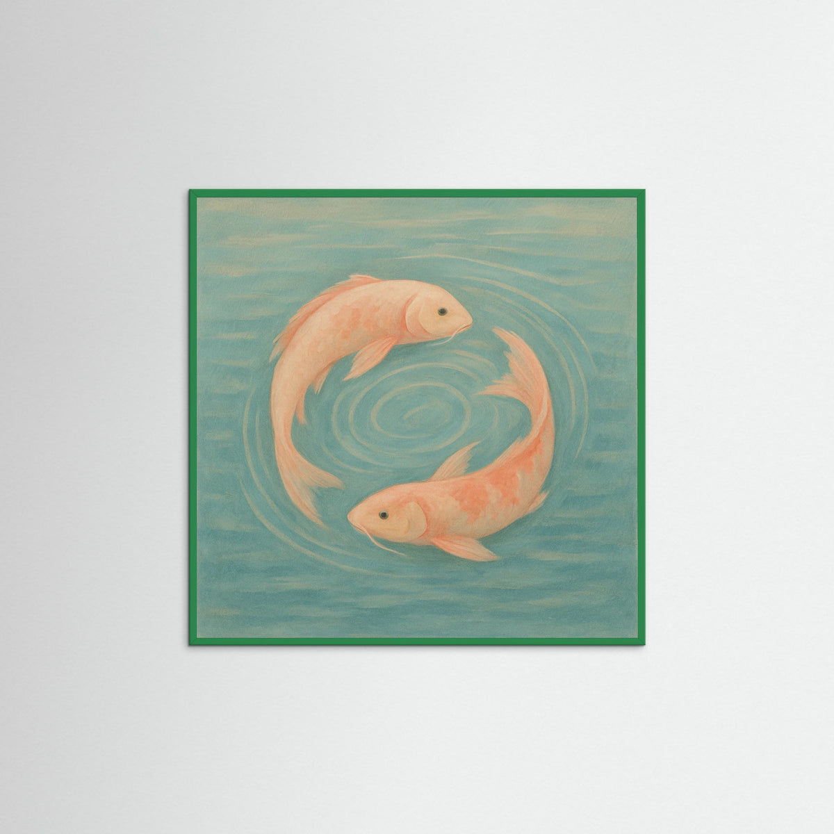 Green Wood Square Tranquil Waters