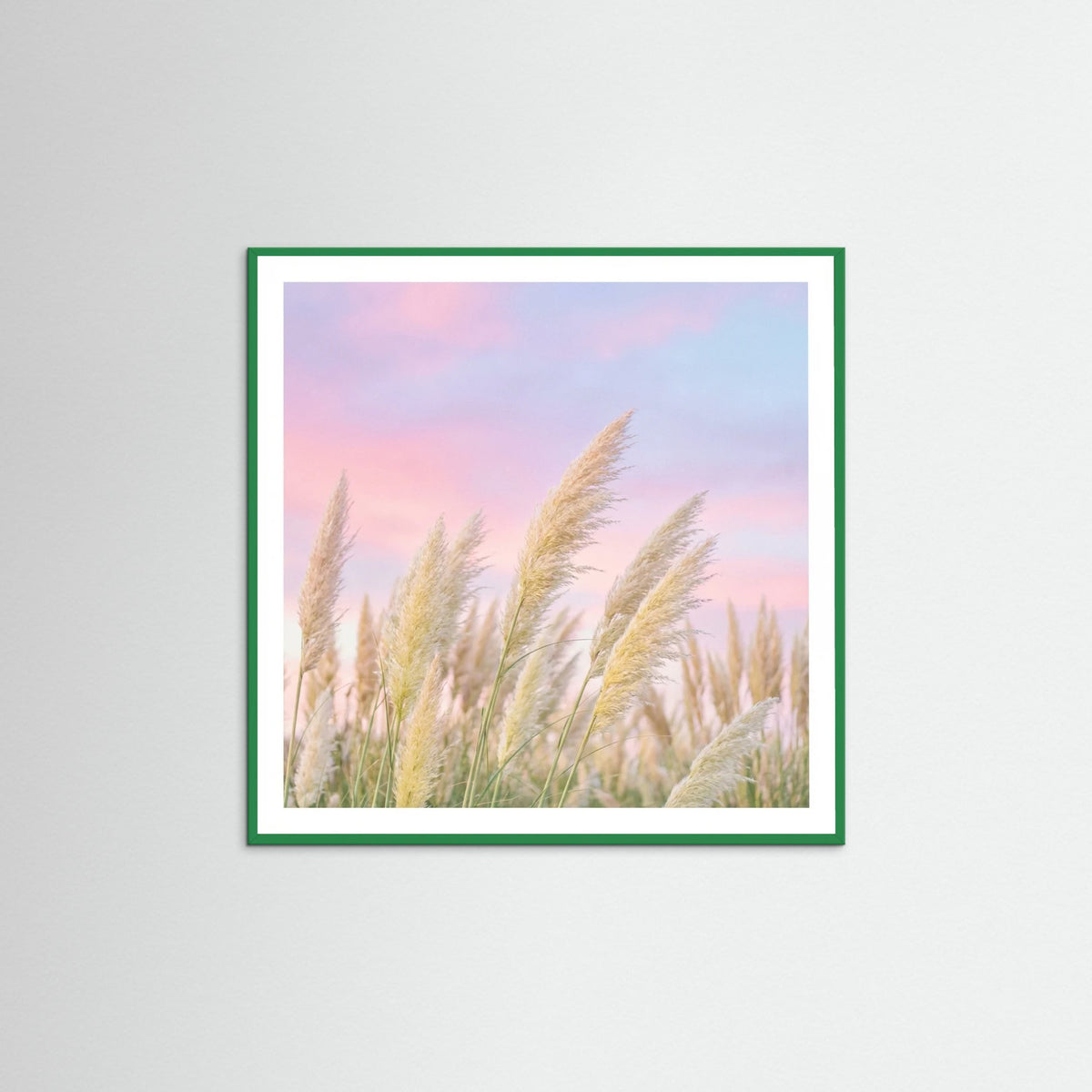 Green Wood Square Tropical Twilight