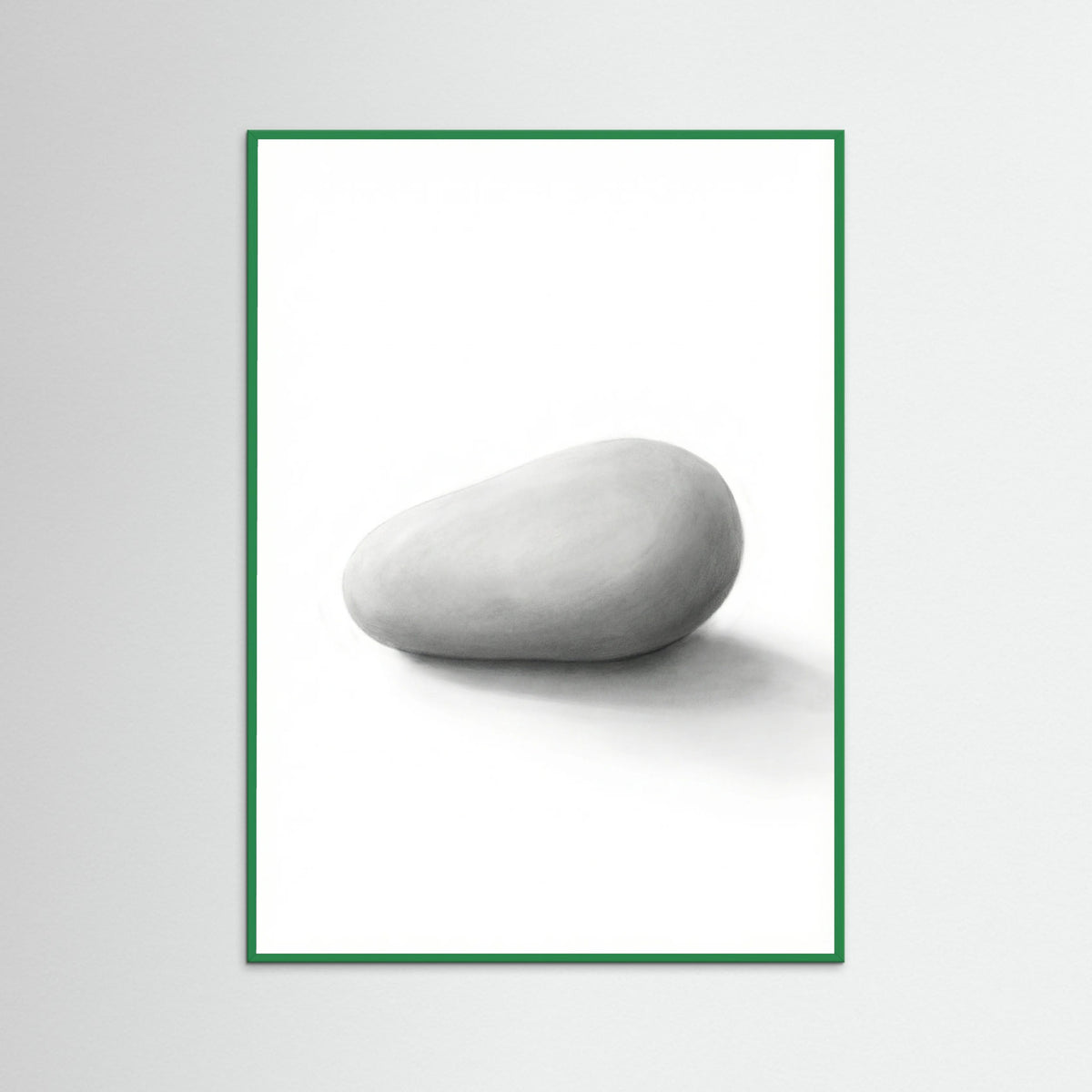 Green Wood Stone Balance