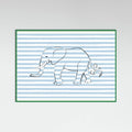 Poster Stripe Elephant – poster e stampa artistica