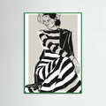 Póster Striped Dress – póster e impresión artística