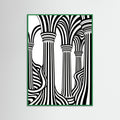 Green Wood Striped Grace