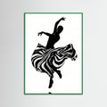 Green Wood Striped Movement
