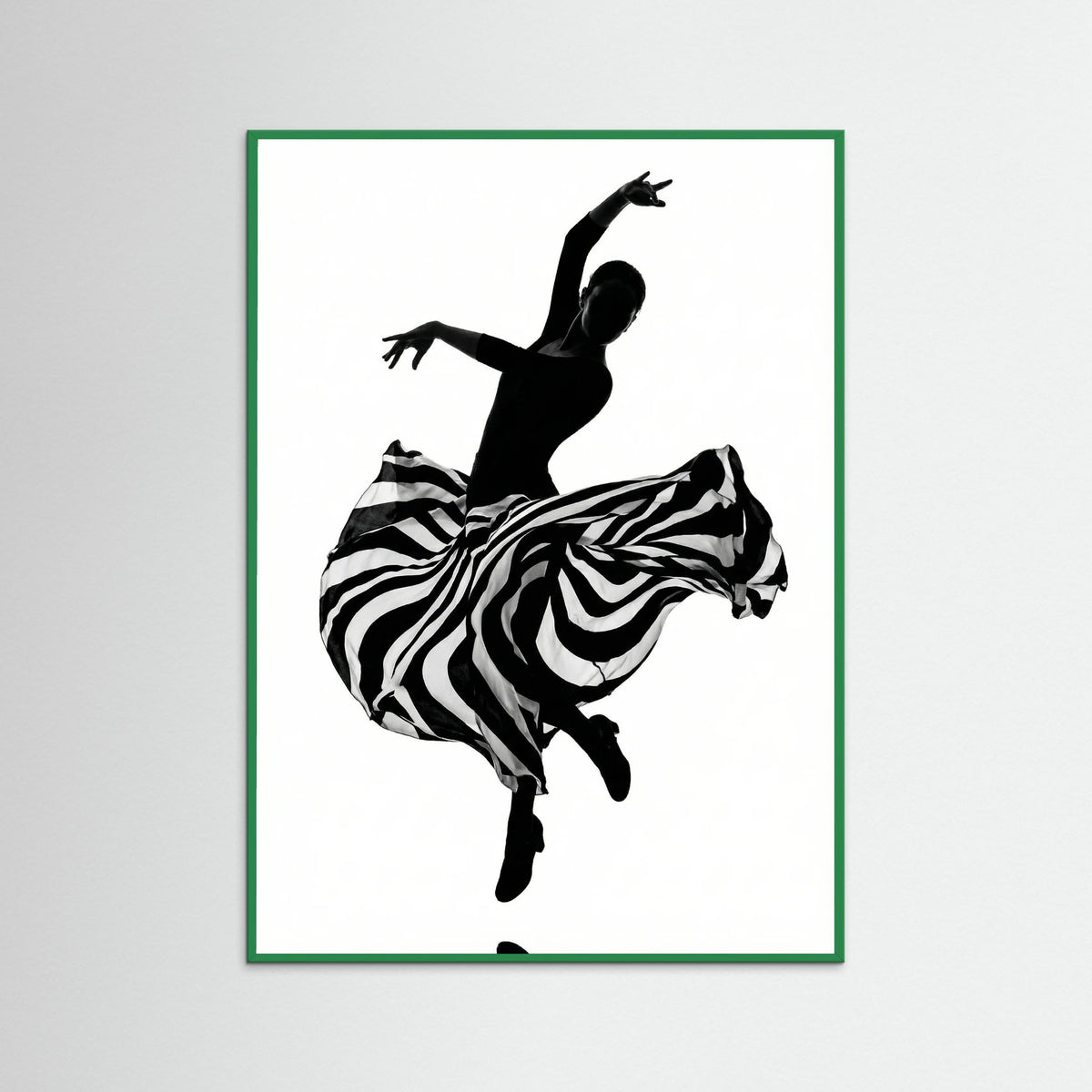 Green Wood Striped Movement