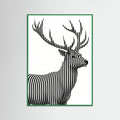 Green Wood Striped Muse