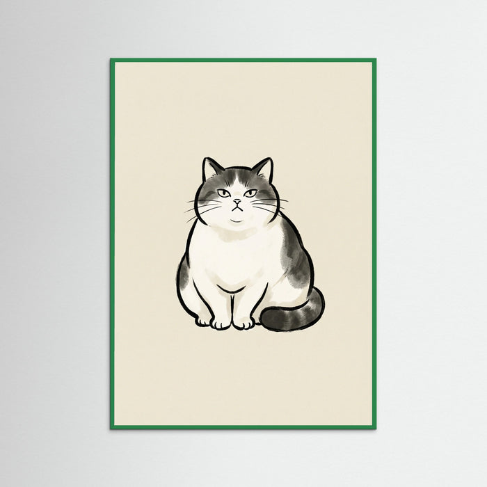 Sumo Frog Study – plakat og kunsttryk
