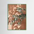 Green Wood Sunlit Fronds
