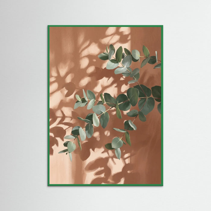 Green Wood Sunlit Fronds