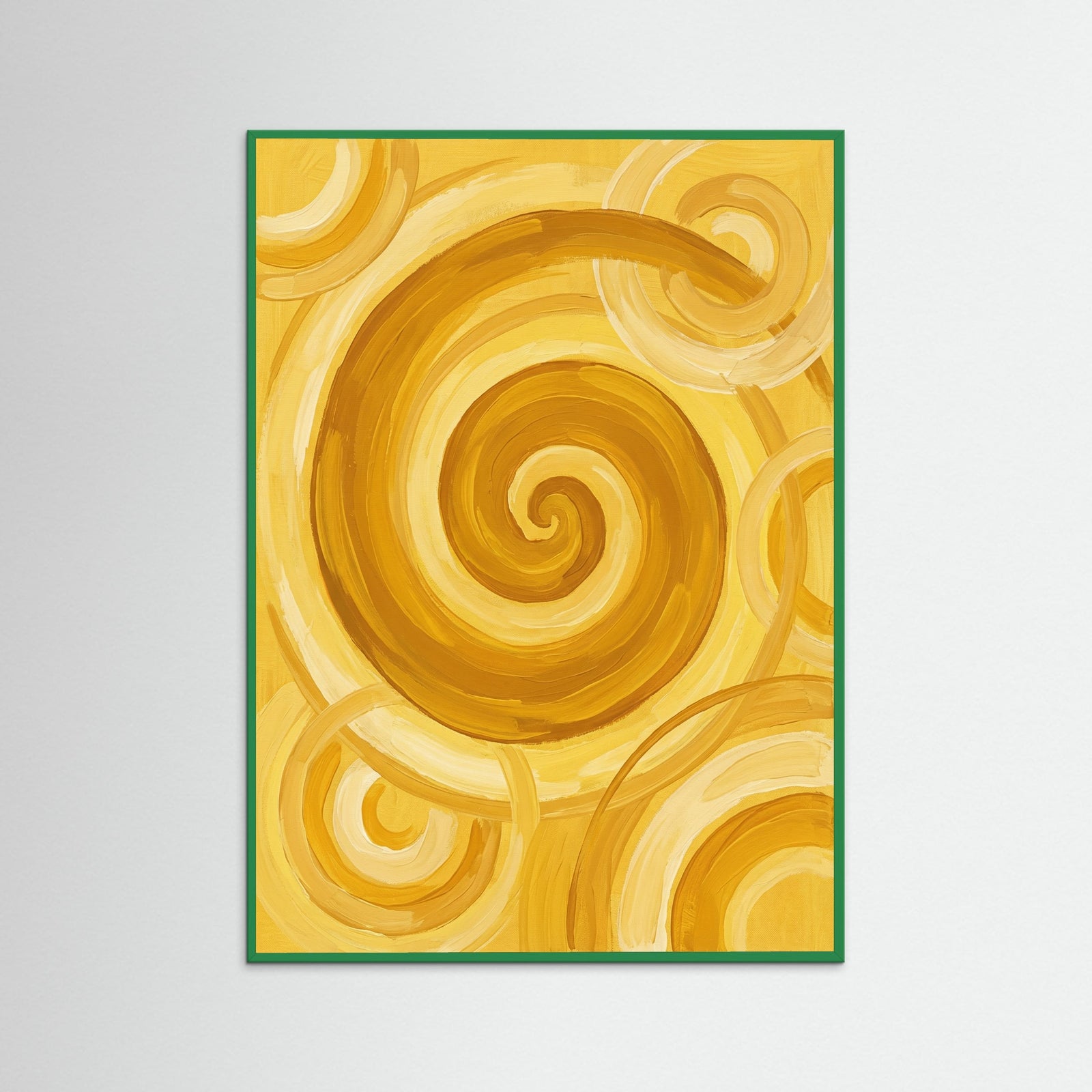 Green Wood Sunlit Rings