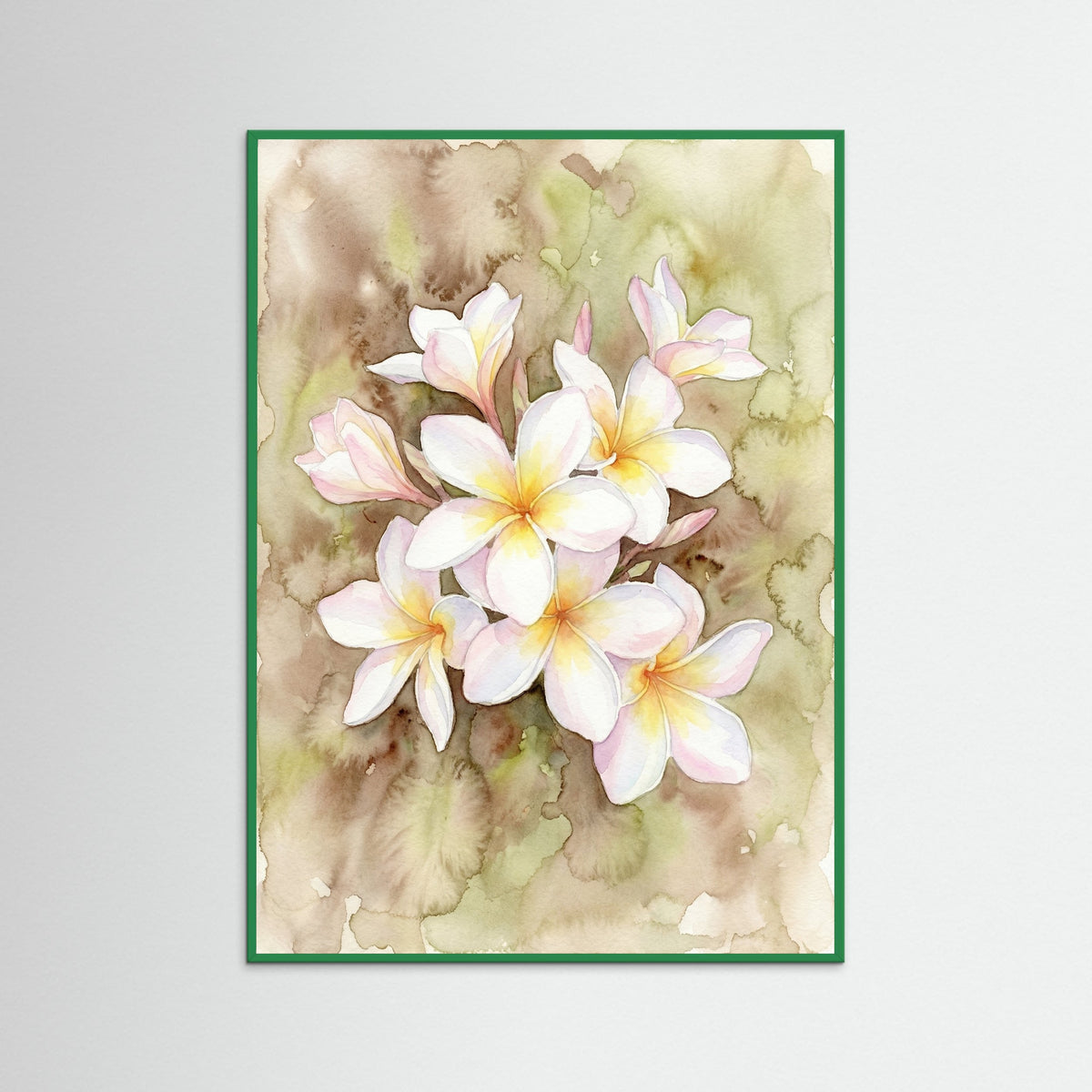 Green Wood Sunny Hibiscus