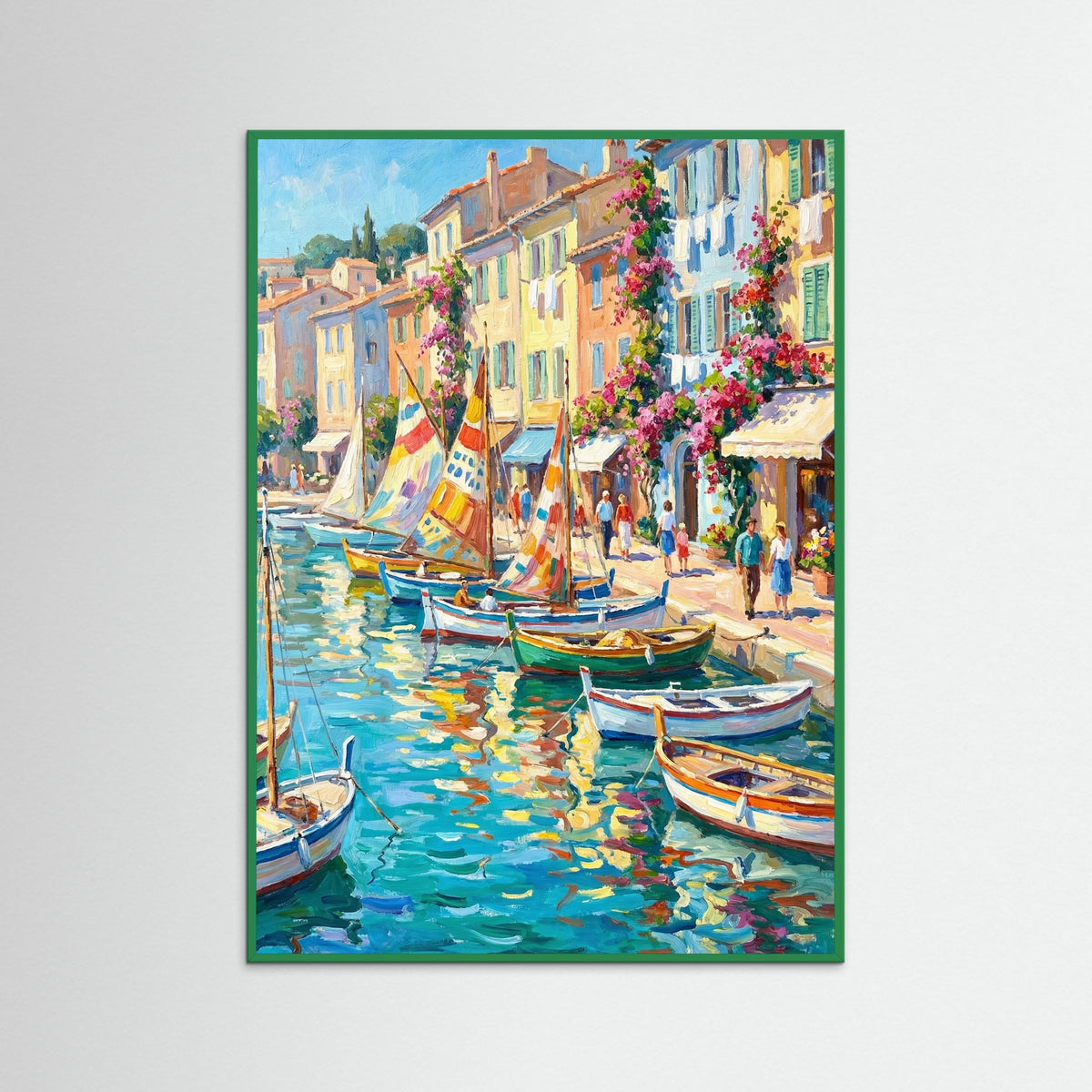 Green Wood Sunny Seaside Balcony