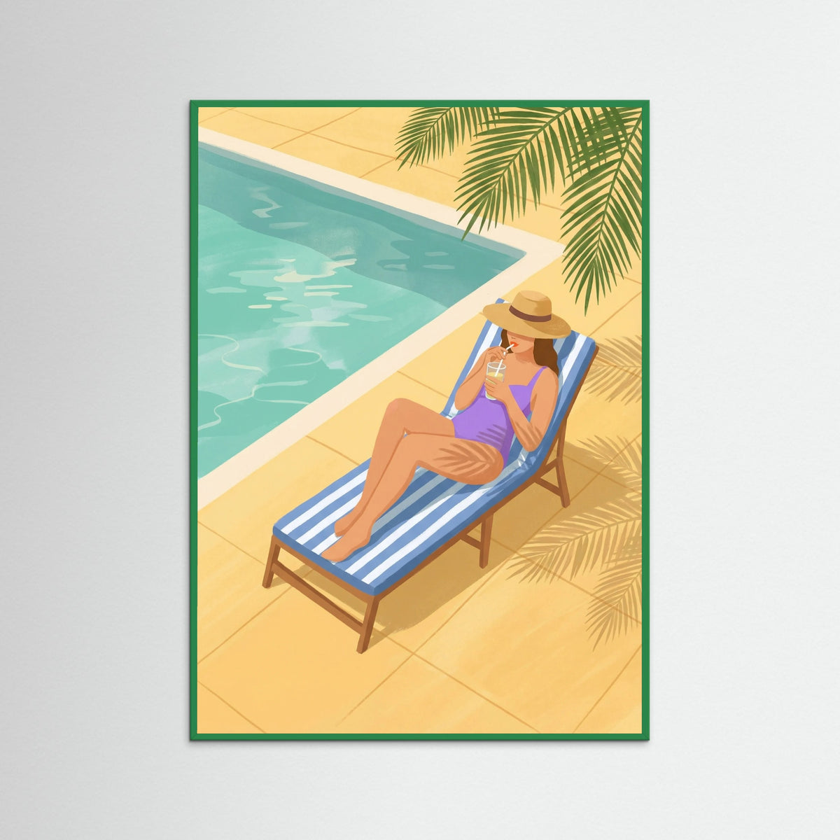 Green Wood Sunny Siesta