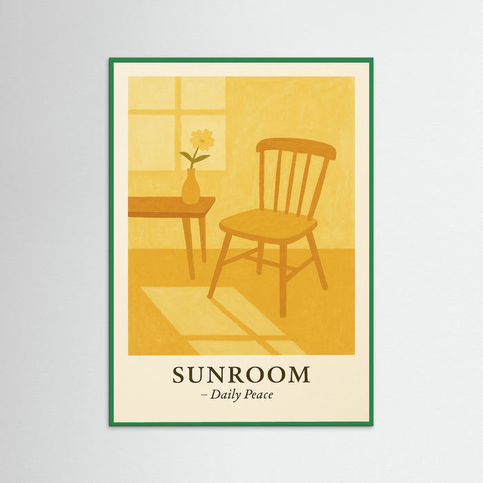 Green Wood Sunroom