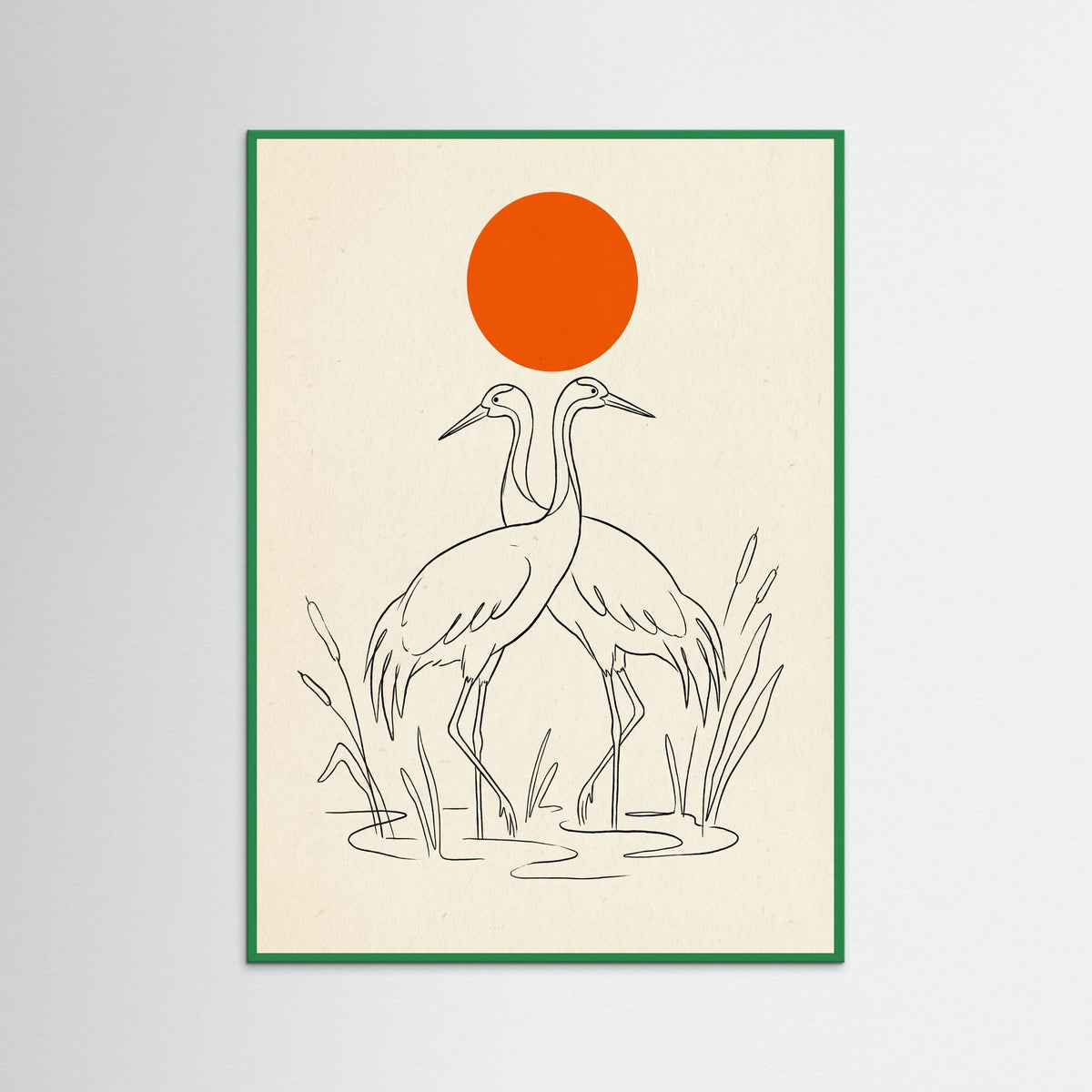 Green Wood Sunset Companions