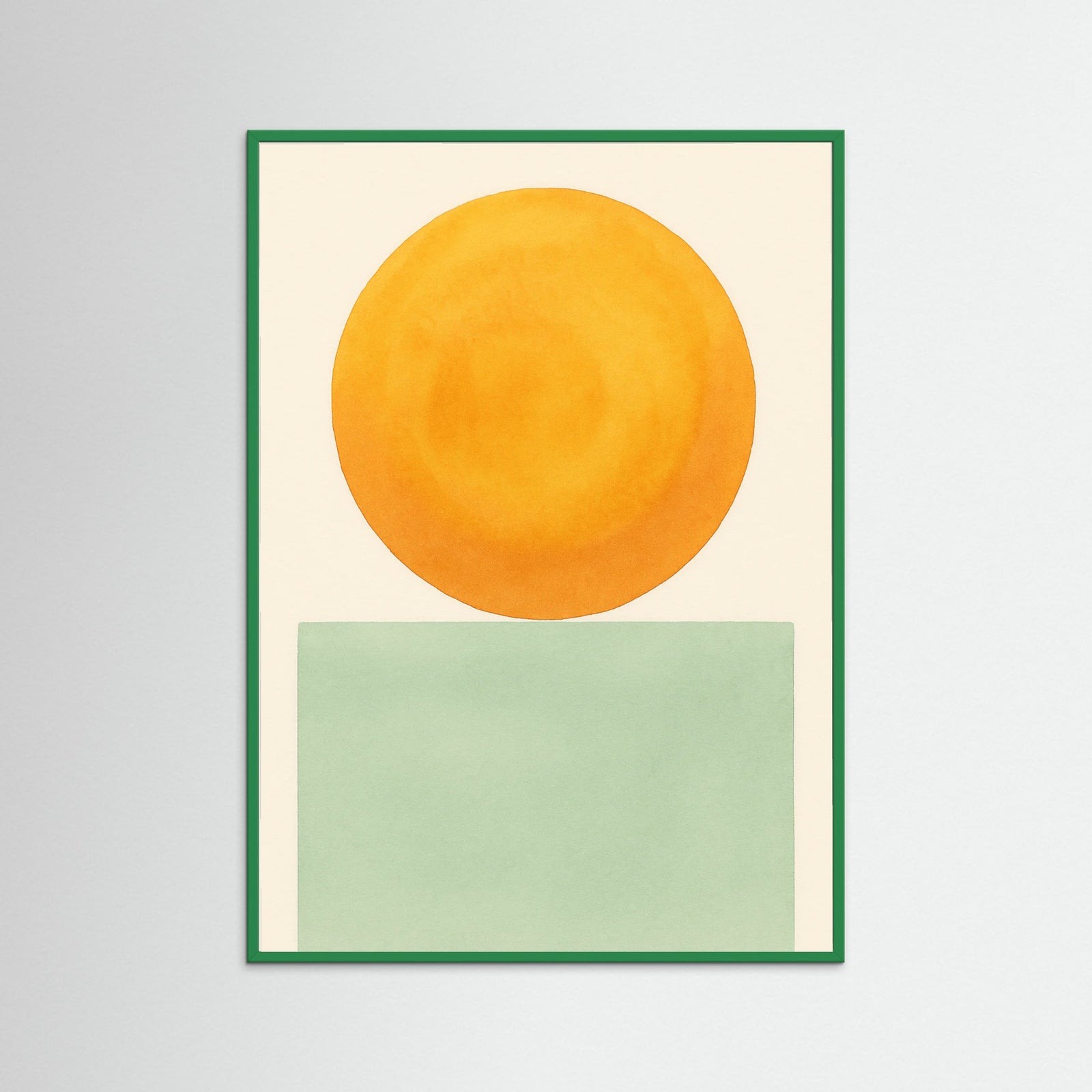 Green Wood Sunset Melody