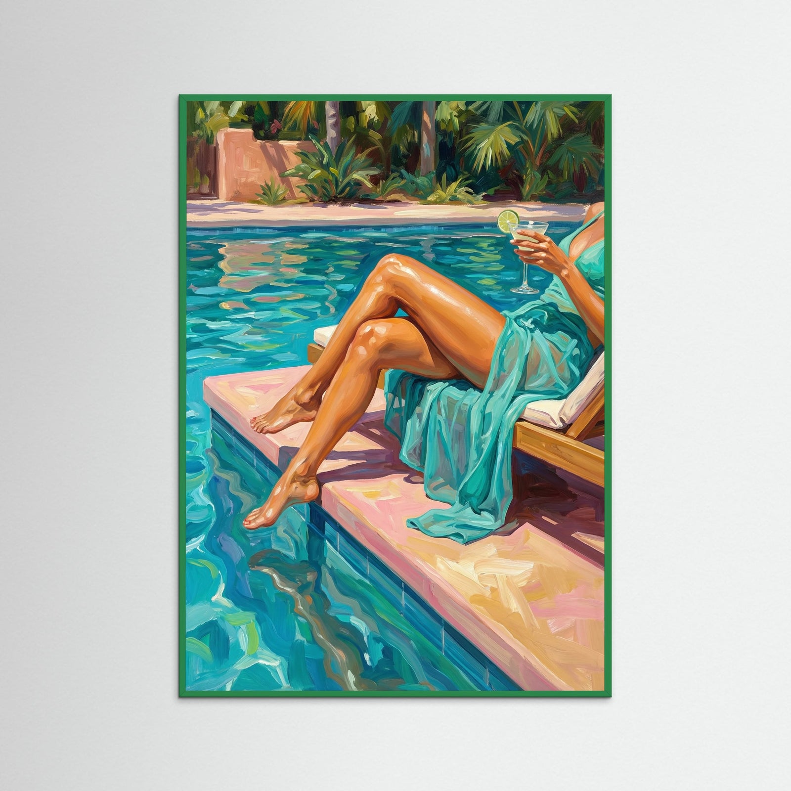 Green Wood Sunset Soak