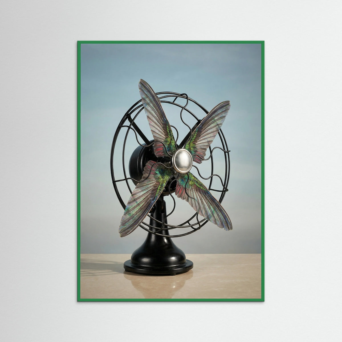 Green Wood Surreal Communication