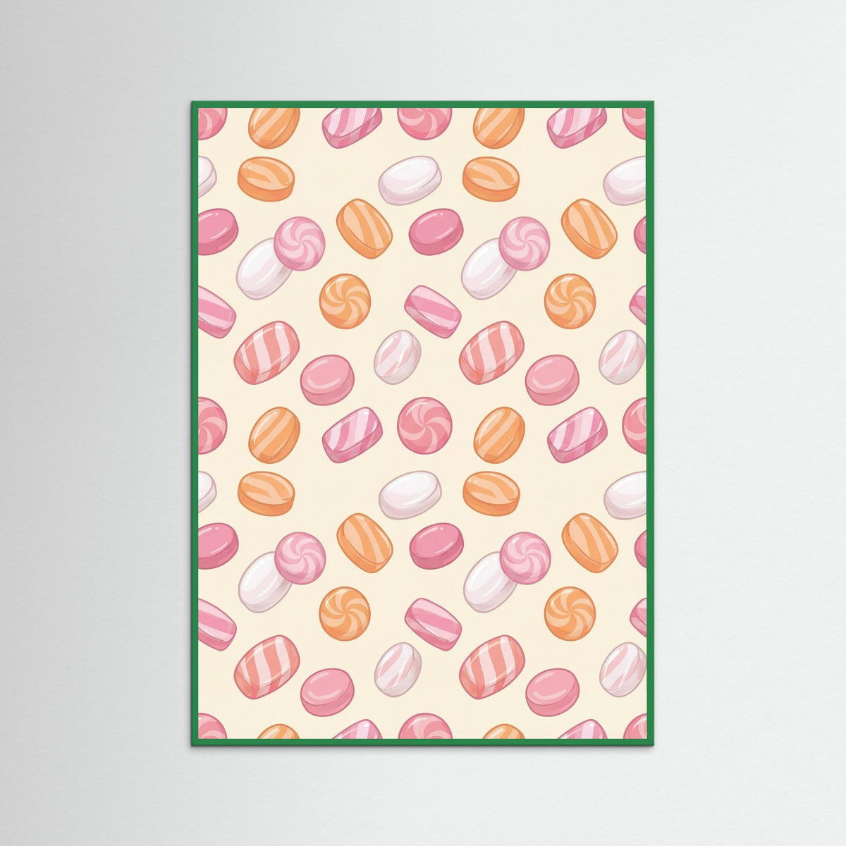 Green Wood Sweet Bear Grid
