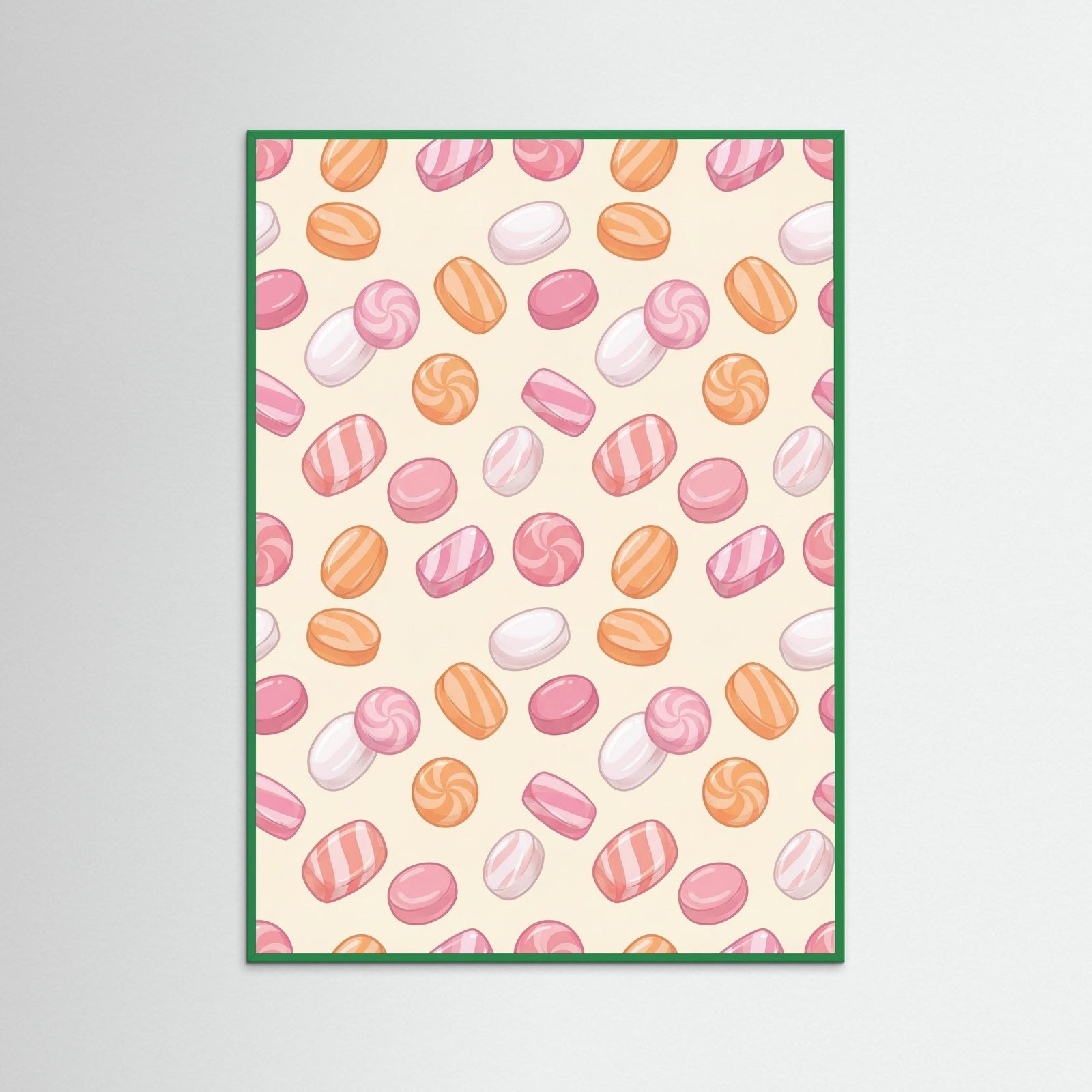 Green Wood Sweet Bear Grid
