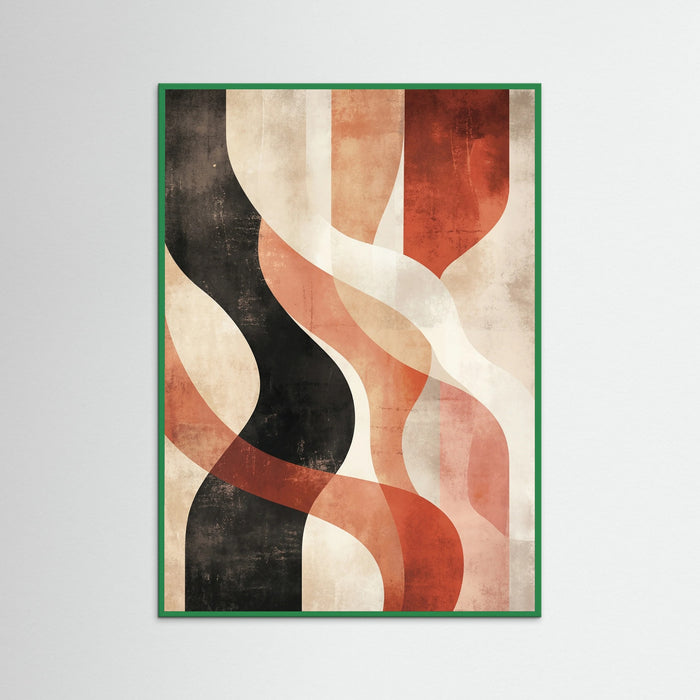 Green Wood Terracotta Currents