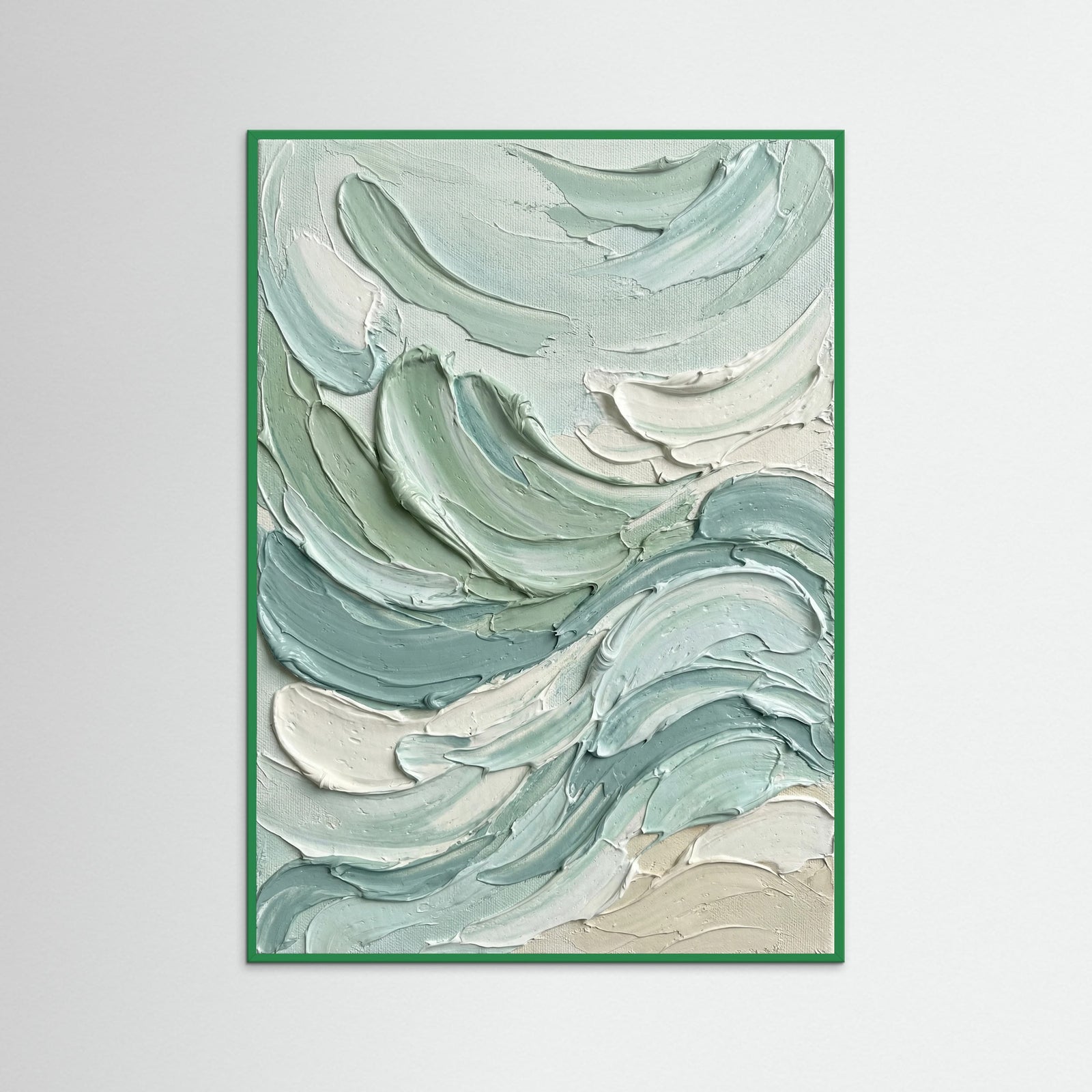 Green Wood Textured Botanicals