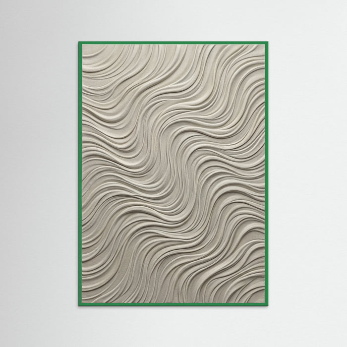 Green Wood Textured Echoes