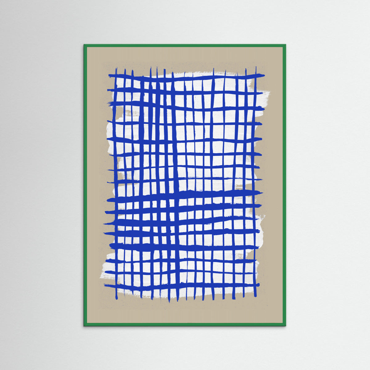 Green Wood The Grid 8 Poster