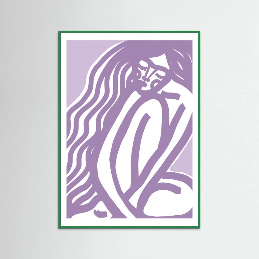 Poster The Silence (Purple) – poster e stampa artistica