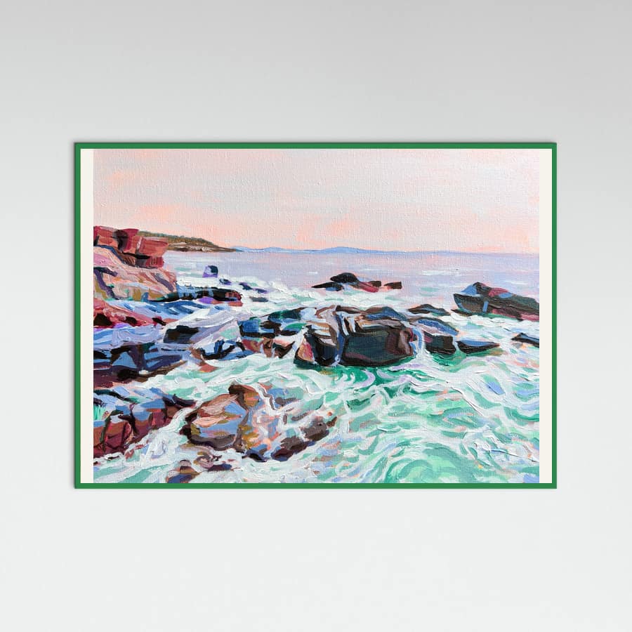 Póster Thunder Hole – póster e impresión artística