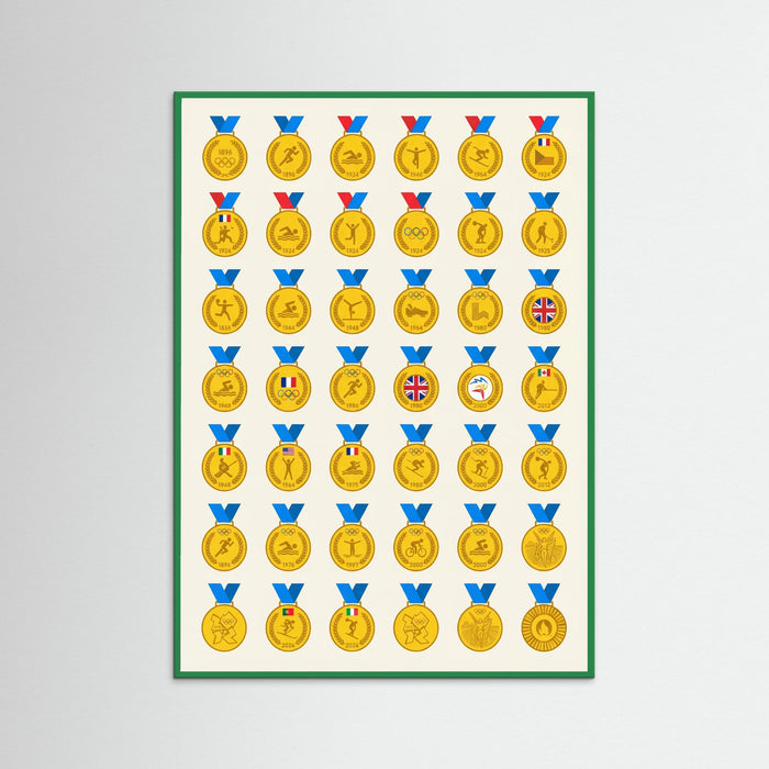 Tour de France Jerseys – poster och konsttryck
